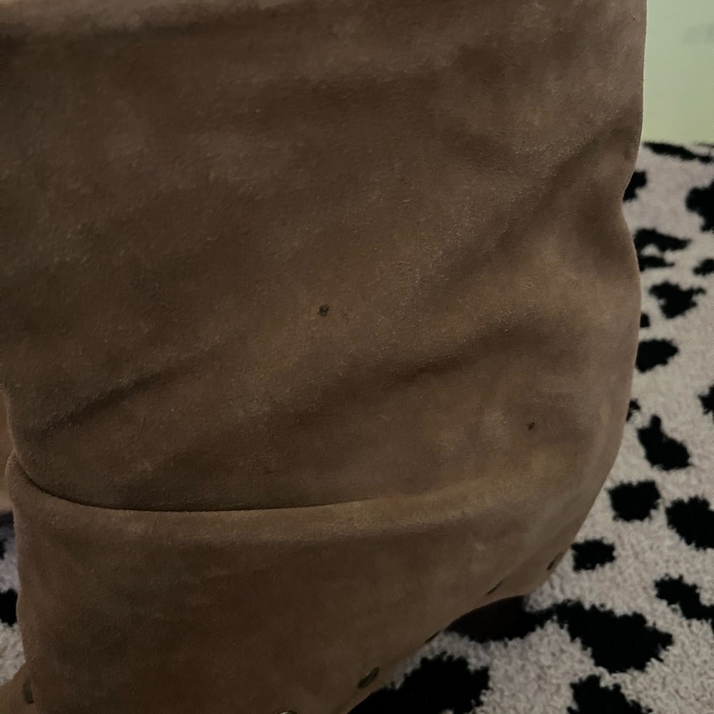 Naughty Monkey Tan Suede Ankle Booties - Picture 7 of 9